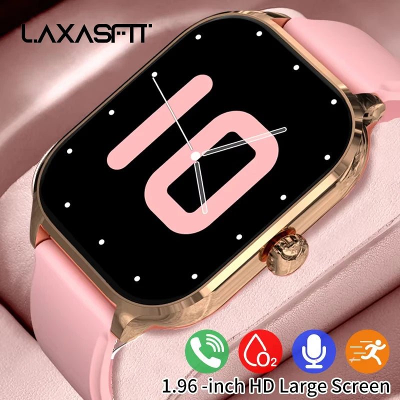 LAXASFIT H9 Smart Watch Men Women Sports Fitness Tracker 2.01 inch HD Screen Bluetooth Talking Smart Watch For Android IOS by Reinvent Yourself