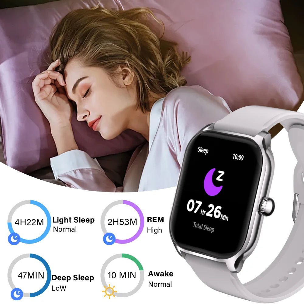 LAXASFIT H9 Smart Watch Men Women Sports Fitness Tracker 2.01 inch HD Screen Bluetooth Talking Smart Watch For Android IOS by Reinvent Yourself