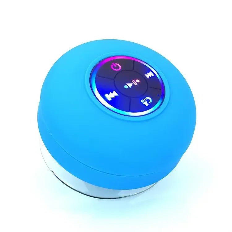 Loudspeaker Bluetooth Speaker Mini Shower Subwoofer Waterproof Handsfree With Suction Cup Mic For Bathroom Pool Beach Car Phone - Reinvent Yourself