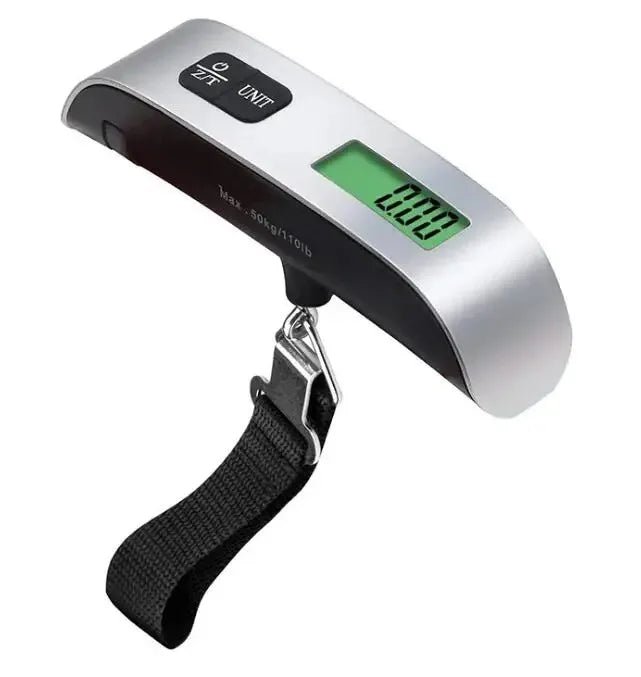 Luggage Scale 110lb 50kg Digital Handheld Portable Hanging Baggage Scale for Travel Suitcase Weight Scale by Reinvent Yourself