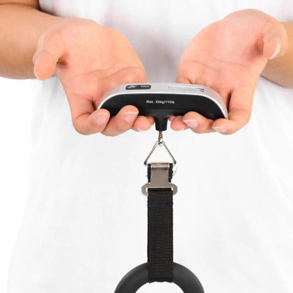 Luggage Scale 110lb 50kg Digital Handheld Portable Hanging Baggage Scale for Travel Suitcase Weight Scale by Reinvent Yourself