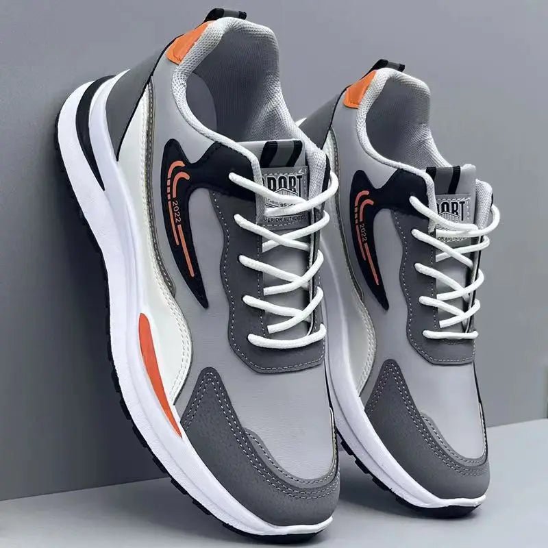 Men's New Design Summer Sports Sneakers PVC Mesh Breathable Shoes with Casual Toe Fashionable PVC Insole Running Winter Season - Reinvent Yourself
