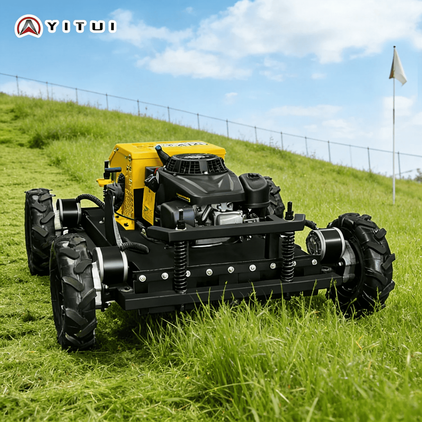 Mini Farm Garden Lawn Mower Smooth And Flexible Rotation Customized High Performance All Terrain Remote Control Robot - Reinvent Yourself