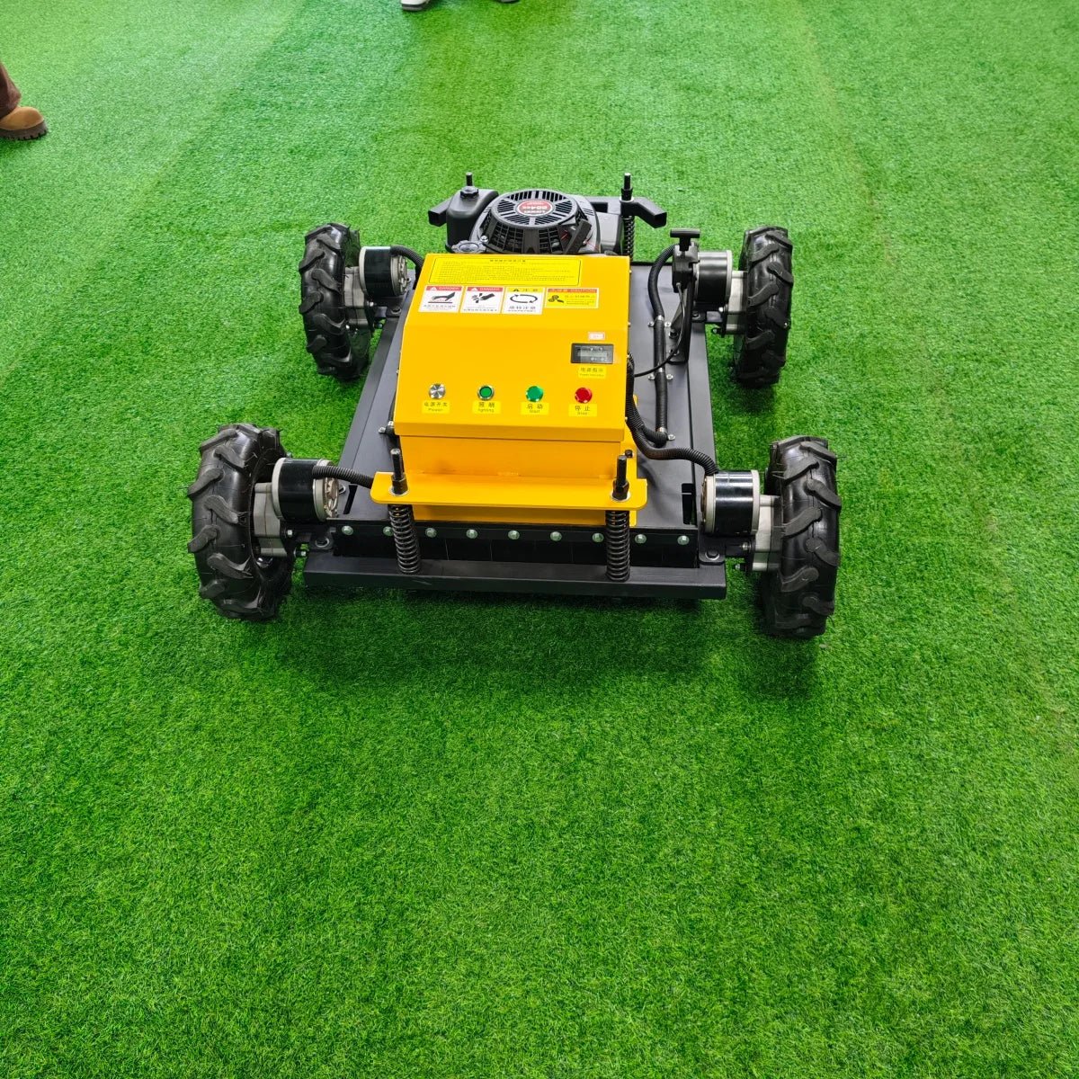 Mini Farm Garden Lawn Mower Smooth And Flexible Rotation Customized High Performance All Terrain Remote Control Robot - Reinvent Yourself