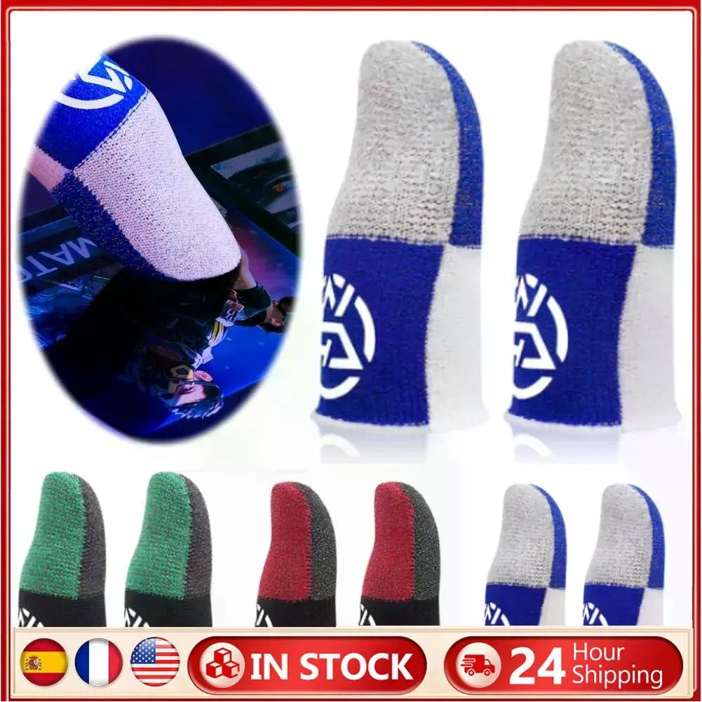 Mobile Game Fingertip Gloves For PUBG Gamer Anti-slip Sweatproof Touch Screen Finger Sleeve Breathable Gaming Finger Cover - Reinvent Yourself