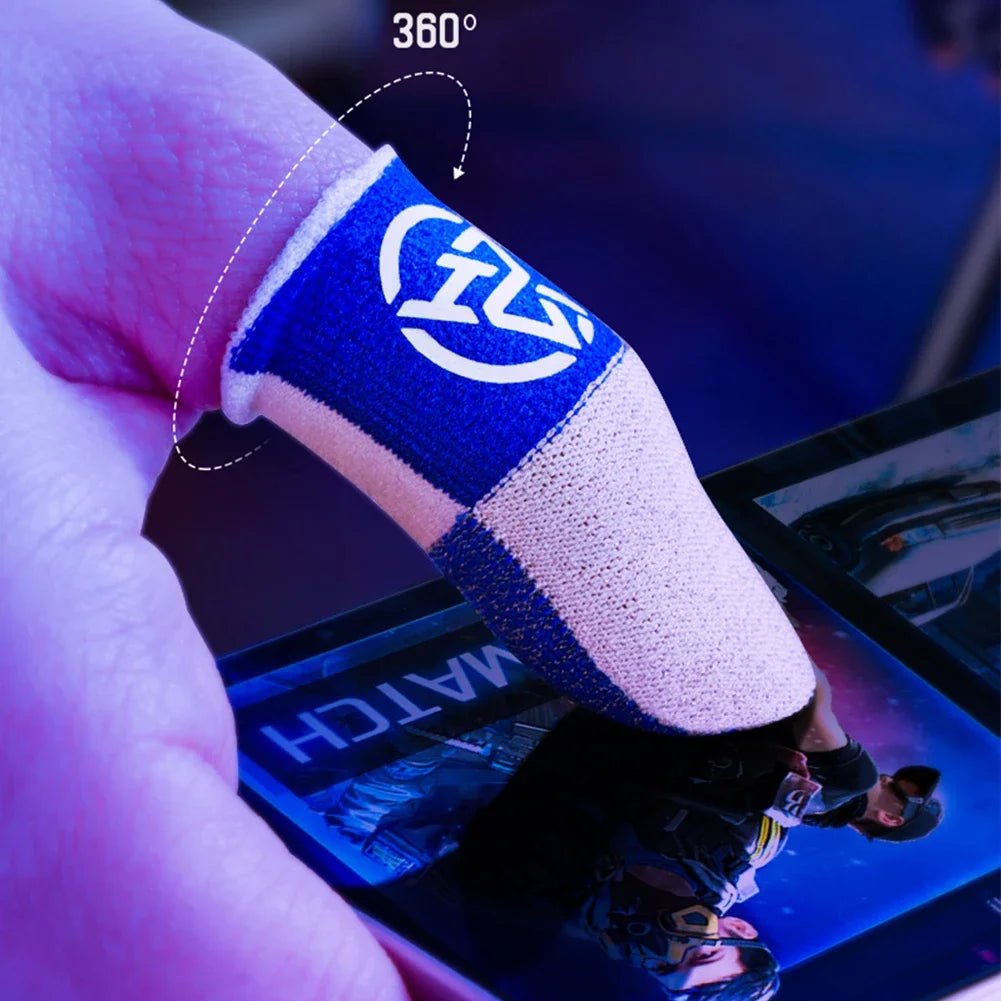 Mobile Game Fingertip Gloves For PUBG Gamer Anti-slip Sweatproof Touch Screen Finger Sleeve Breathable Gaming Finger Cover - Reinvent Yourself