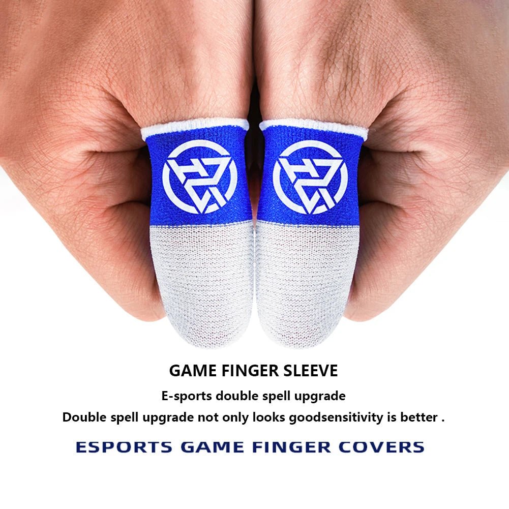 Mobile Game Fingertip Gloves For PUBG Gamer Anti-slip Sweatproof Touch Screen Finger Sleeve Breathable Gaming Finger Cover - Reinvent Yourself