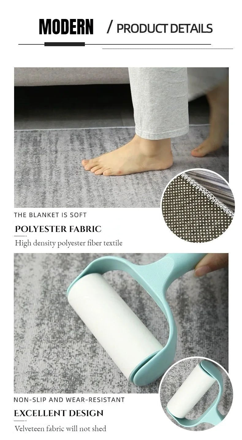 Modern Geometric Pattern Living Room Carpet Soft Non-slip Gaming Room Decoration Rug Light Luxury Easy Clean Coffee Tables Mat - Reinvent Yourself