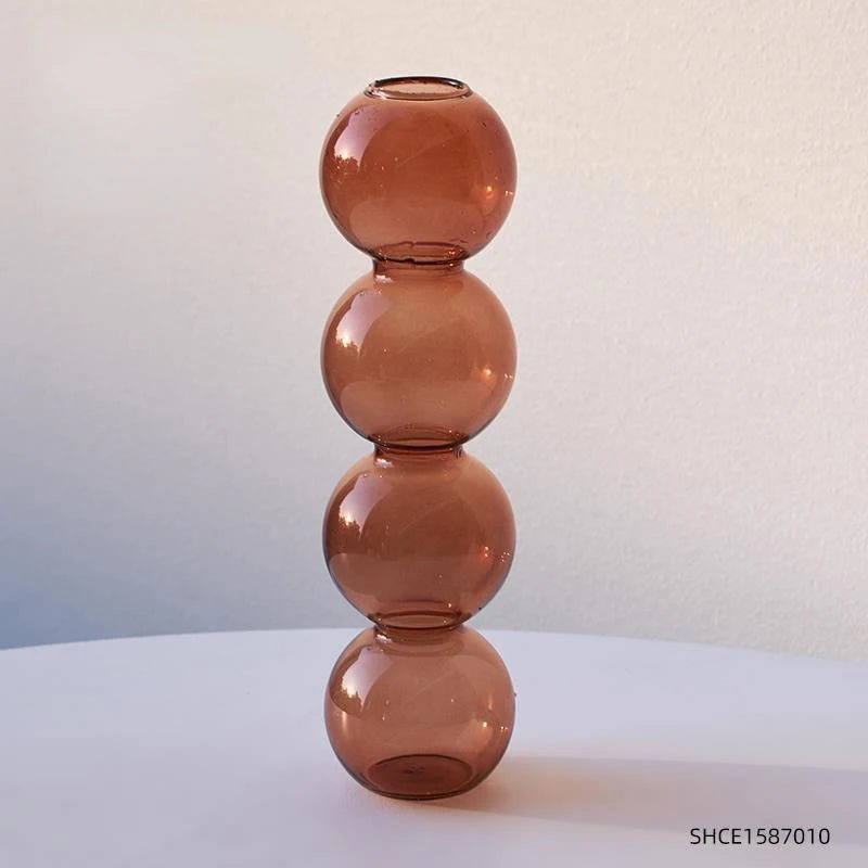 Nordic Glass Vase Home Decor Living Room Decoration Terrarium Flower Vase Plant Pots Decorative Home Accessories Decoration Gift - Reinvent Yourself