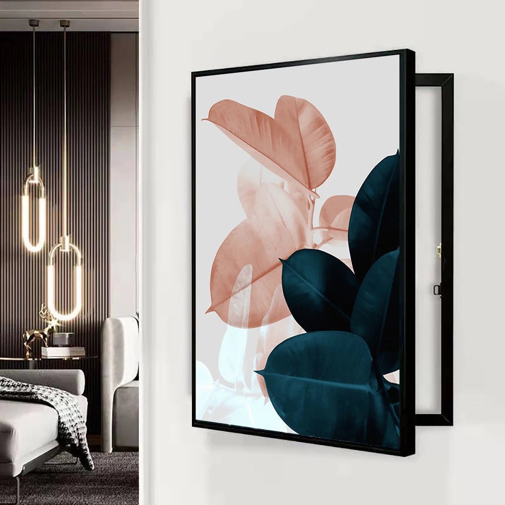 Nordic Home Decor Anime Wall Art Posters Electrical Box Switch Covers With Frame - Reinvent Yourself