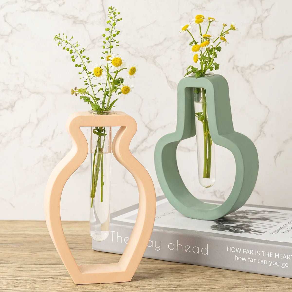 Nordic Style Simple Vase Silicone Mold DIY Hydroponics Flower Pot Craft Gifts Making Plaster Resin Casting Molds Home Decor - Reinvent Yourself