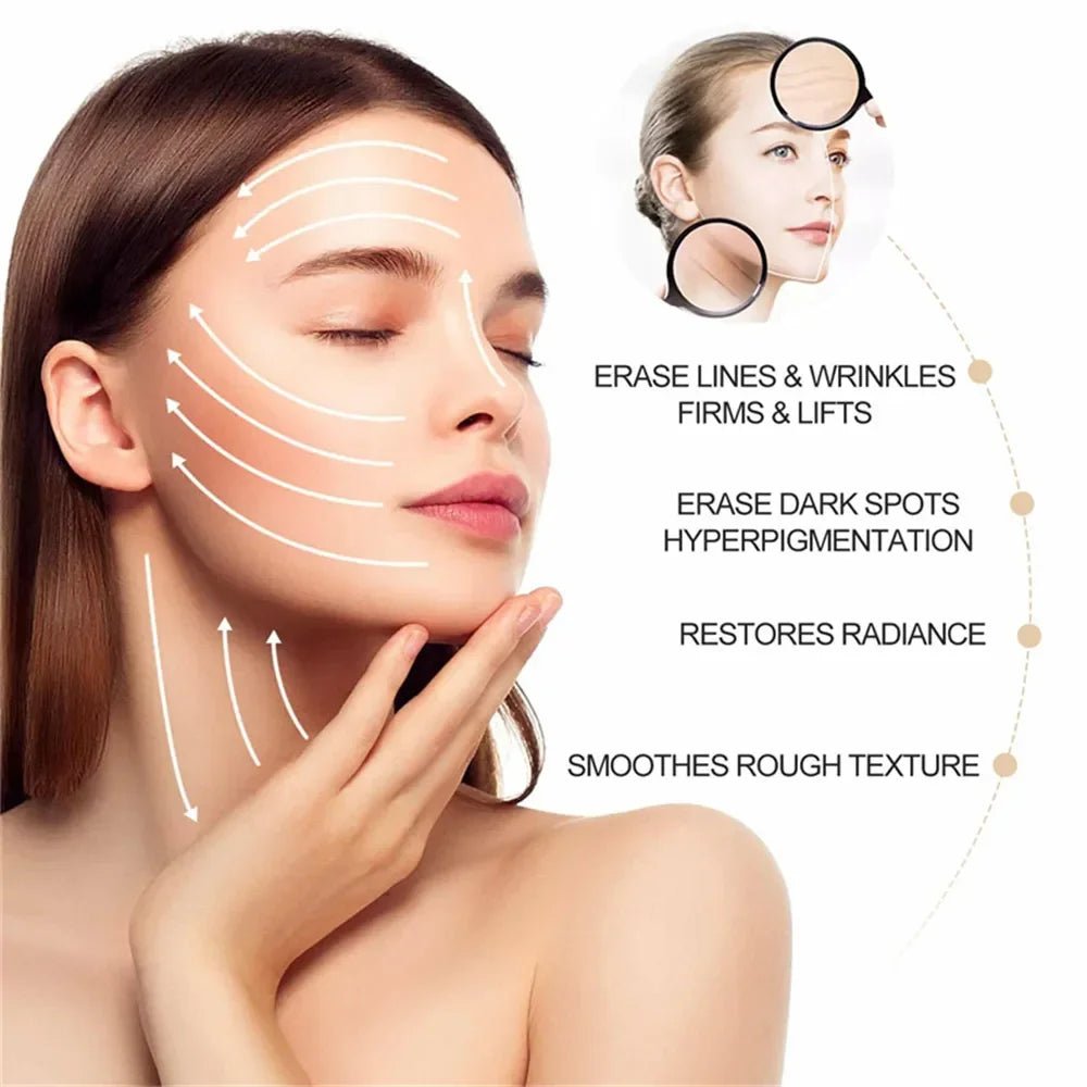 Premium 30% Vitamin C Serum For Face Anti Aging Wrinkle Facial Hyaluronic Acid Retinol Acids Boost Collagen Hydrate Skin Care - Reinvent Yourself