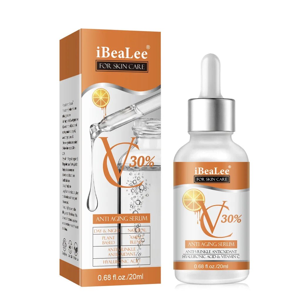 Premium 30% Vitamin C Serum For Face Anti Aging Wrinkle Facial Hyaluronic Acid Retinol Acids Boost Collagen Hydrate Skin Care - Reinvent Yourself