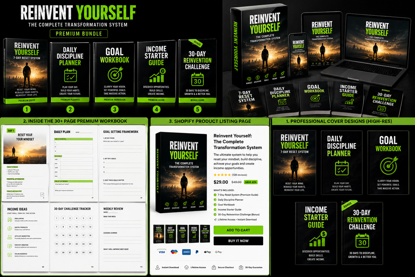 Reinvent Yourself: The Complete Transformation System by Reinvent Yourself
