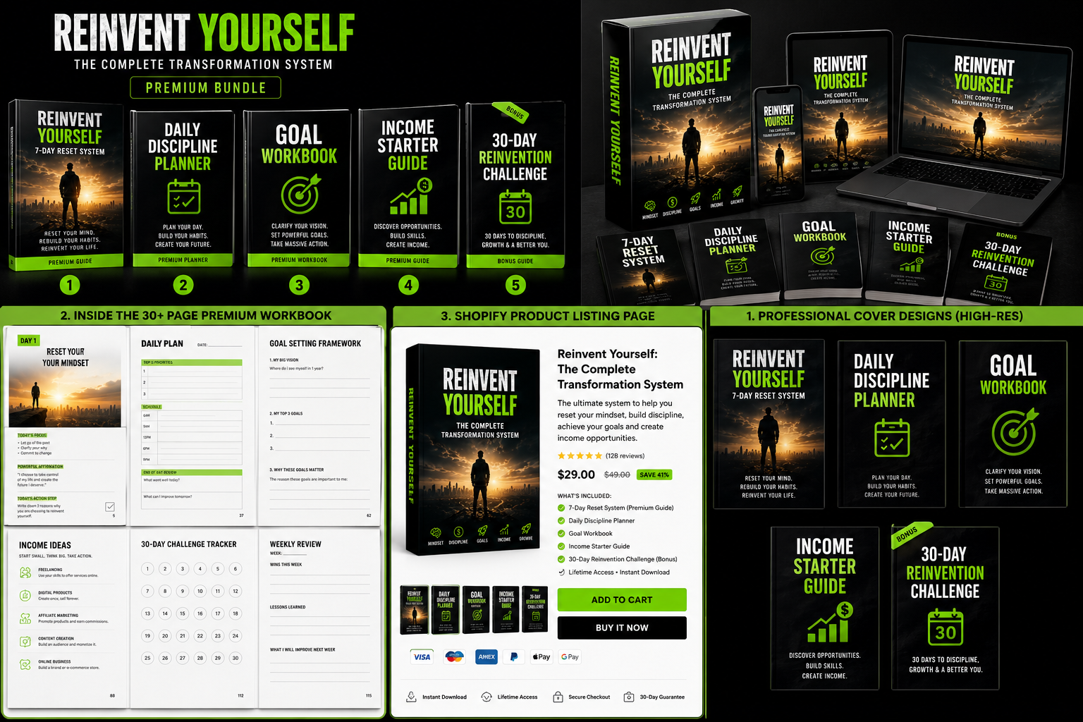 Reinvent Yourself: The Complete Transformation System by Reinvent Yourself