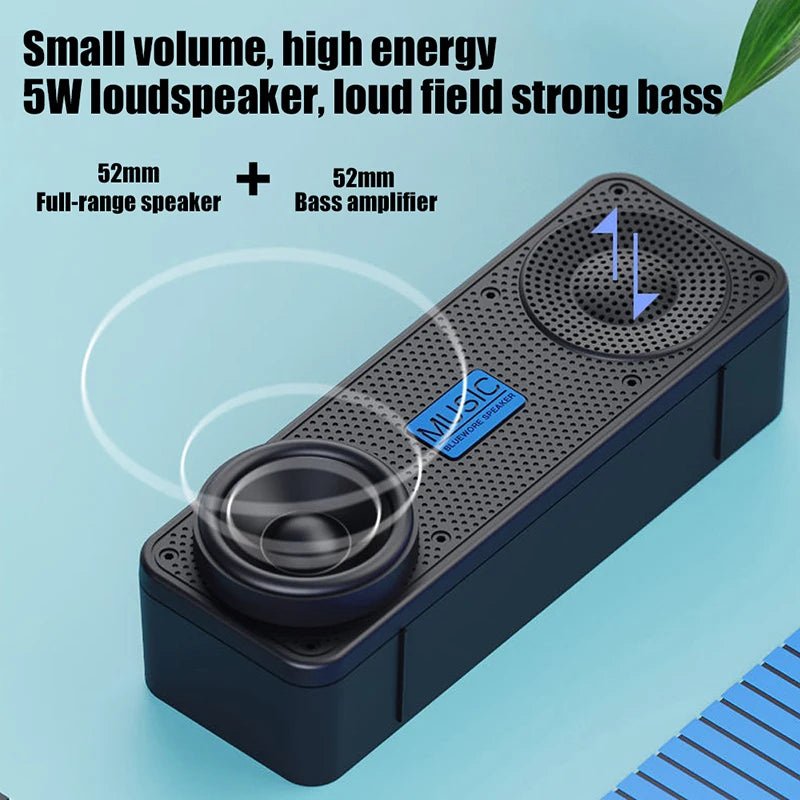 S18 Wireless Creative Bluetooth Smart Speaker Mobile Phone Audio Computer Subwoofer Outdoor Convenient Radio - Reinvent Yourself