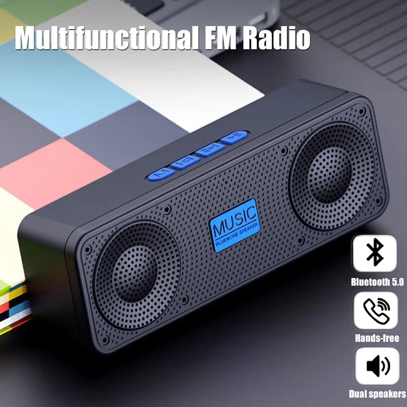 S18 Wireless Creative Bluetooth Smart Speaker Mobile Phone Audio Computer Subwoofer Outdoor Convenient Radio - Reinvent Yourself