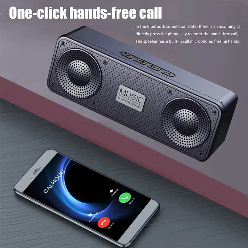 S18 Wireless Creative Bluetooth Smart Speaker Mobile Phone Audio Computer Subwoofer Outdoor Convenient Radio - Reinvent Yourself