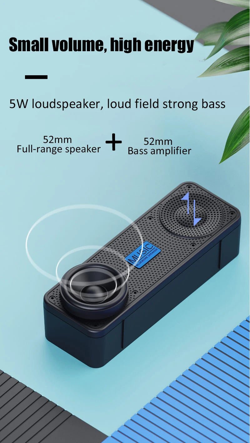S18 Wireless Creative Bluetooth Smart Speaker Mobile Phone Audio Computer Subwoofer Outdoor Convenient Radio - Reinvent Yourself