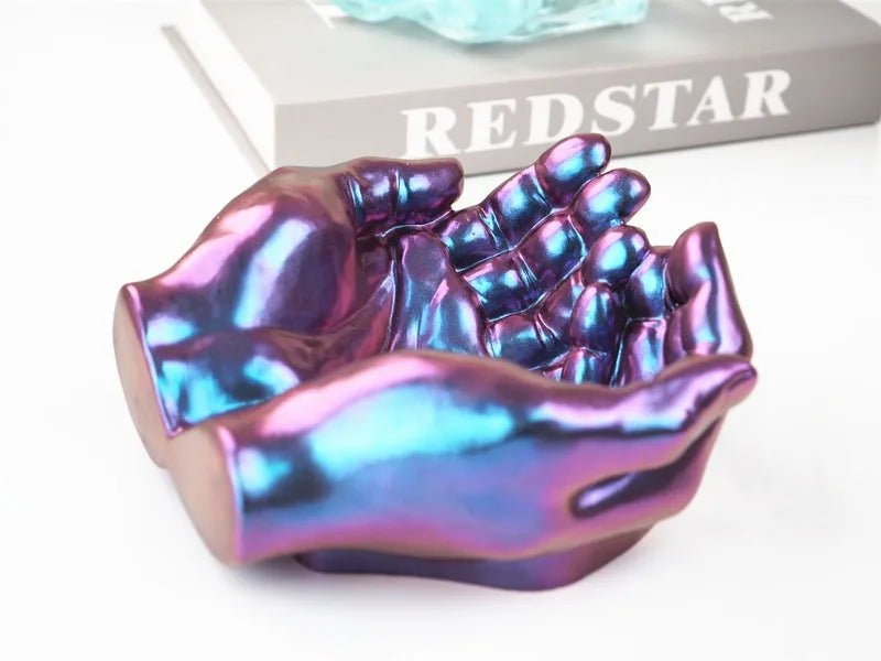 Silicone Hand Mold For Resin Casting DIY Crafts Jewelry Storage Candle Holder - Reinvent Yourself