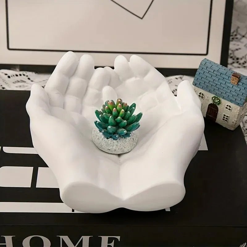 Silicone Hand Mold For Resin Casting DIY Crafts Jewelry Storage Candle Holder - Reinvent Yourself