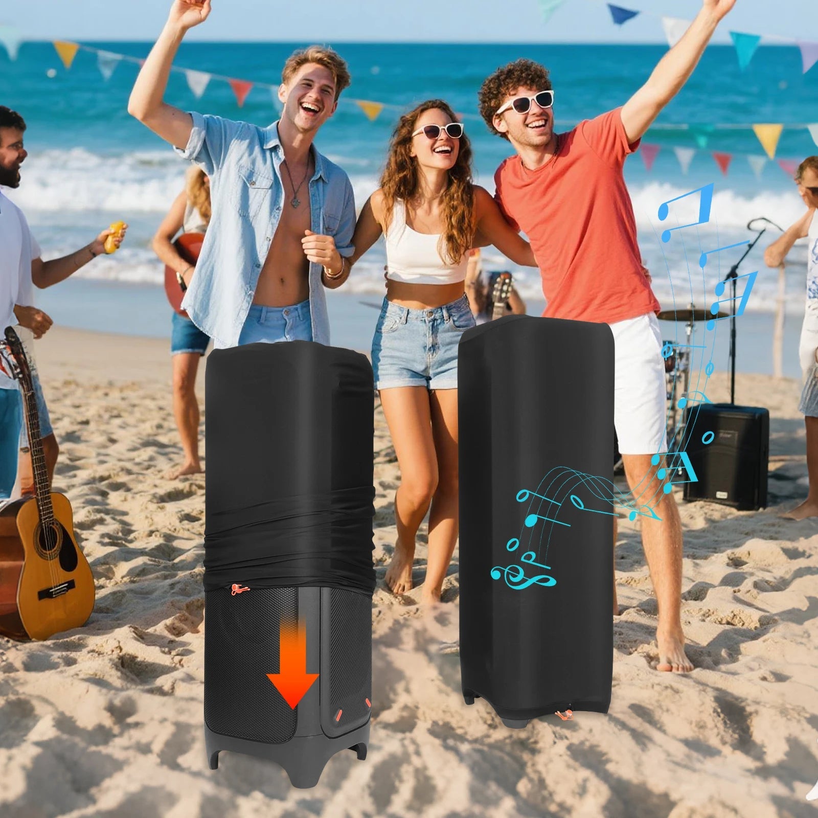 Speaker Protective Cover Sleeve Protector Portable Party Speaker Dust Case Cover for Partybox 1000 - Reinvent Yourself