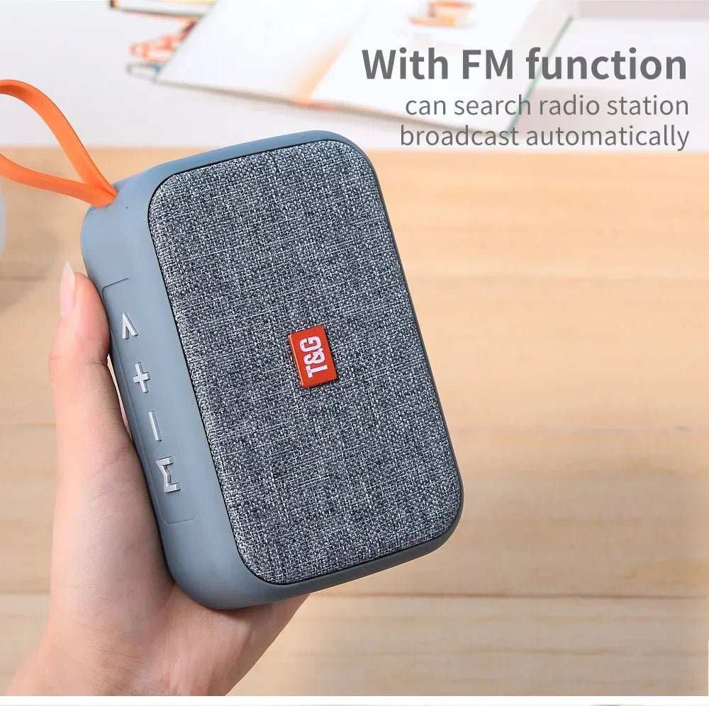 Speaker TG506 Portable Mini Wireless Soundbar Bluetooth 5.0 Outdoor Indoor HIFI Loudspeaker Support TF Card FM Radio Waterproof - Reinvent Yourself