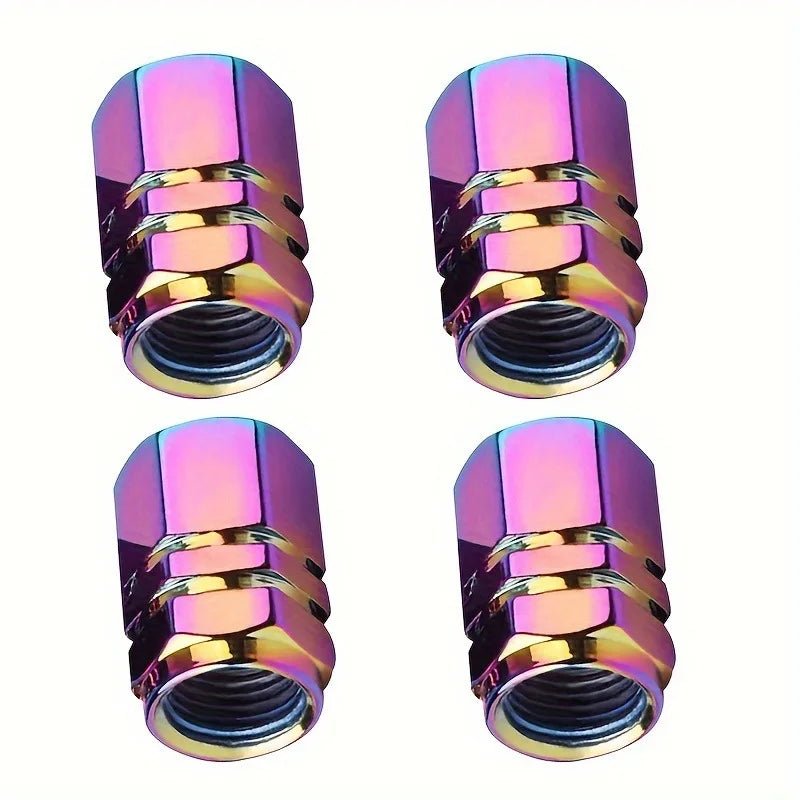 Tire Valve Stem Caps Decorative Tires Accessories Aluminum Alloy Nipple Wheel Caps For Cars Motorcycles Bicycle Cover 2030 - Reinvent Yourself
