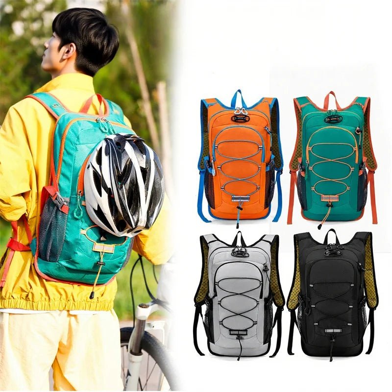 Ultralight Cycling Backpack with Water Bag Ergonomic Strap MTB Road Bicycle Outdoor Hiking Climbing Bag for Sports Fitness by Reinvent Yourself