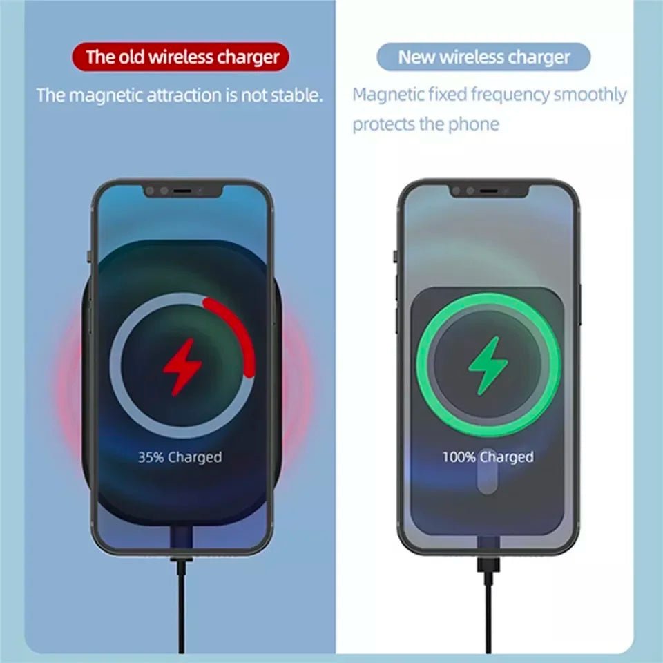 UYUXIO 30W Wireless Charger Magnetic Car Phone Holder for iPhone 16 15 14 13 Pro Max 12 Fast Charging Magnet Induction Adapter - Reinvent Yourself