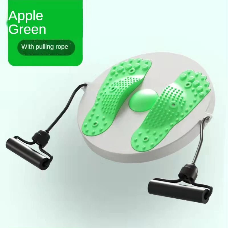 Waist Twisting Disc Unisex Waist Trainer Abdominal Exercise Foot Massage Plate Workout Home Gym Body Building Fitness Equipment by Reinvent Yourself