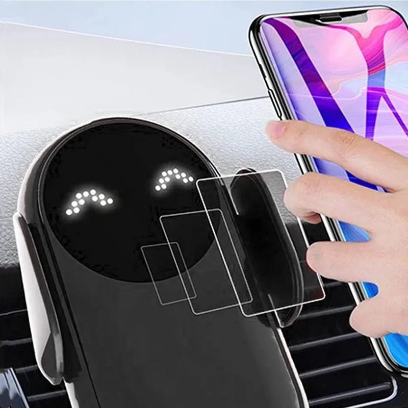 Wireless Charger Car Mount for Air Vent Mount Car Phone Holder Rotating Intelligent Infrared Fast Wireless Charging Charger - Reinvent Yourself