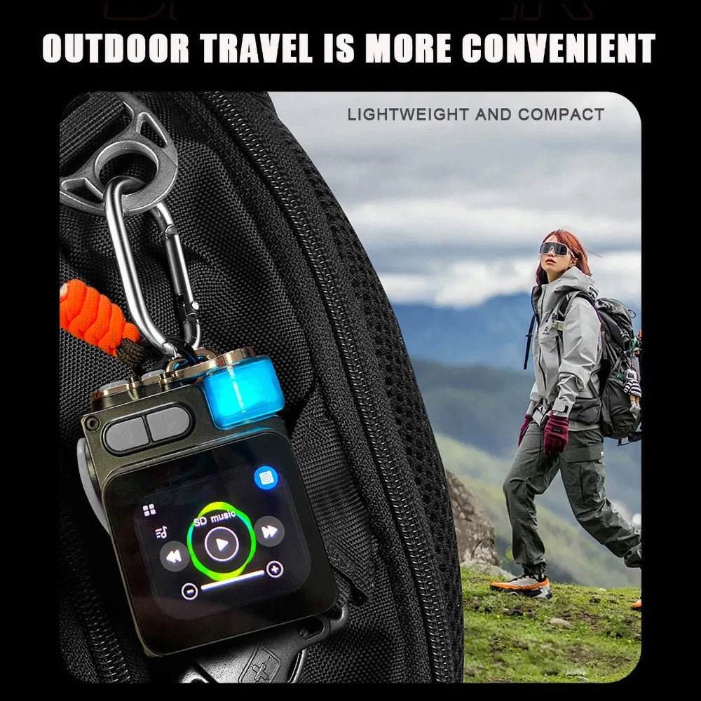 Wireless Speaker with RGB Desktop LED Display Screen Bass Outdoor Speakers Subwoofer Portable Loudspeaker Bluetooth-compatible - Reinvent Yourself