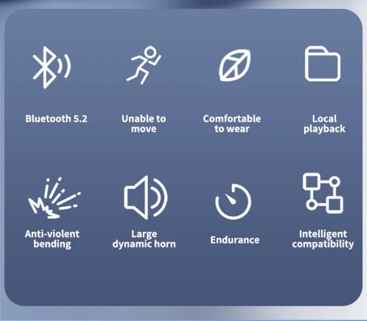 X7 Wireless Bluetooth Earphones, Sports-Style Air-Conducting LED Battery Display, Memory Card Insertion Support by Reinvent Yourself